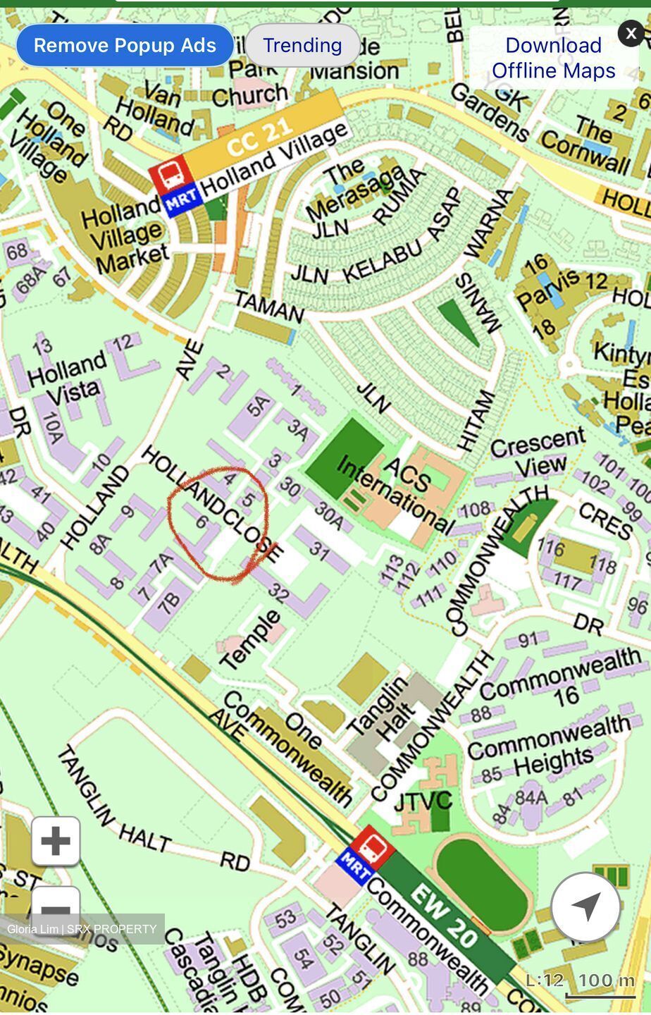 Blk 6 Holland Close (Queenstown), HDB 3 Rooms #550055691